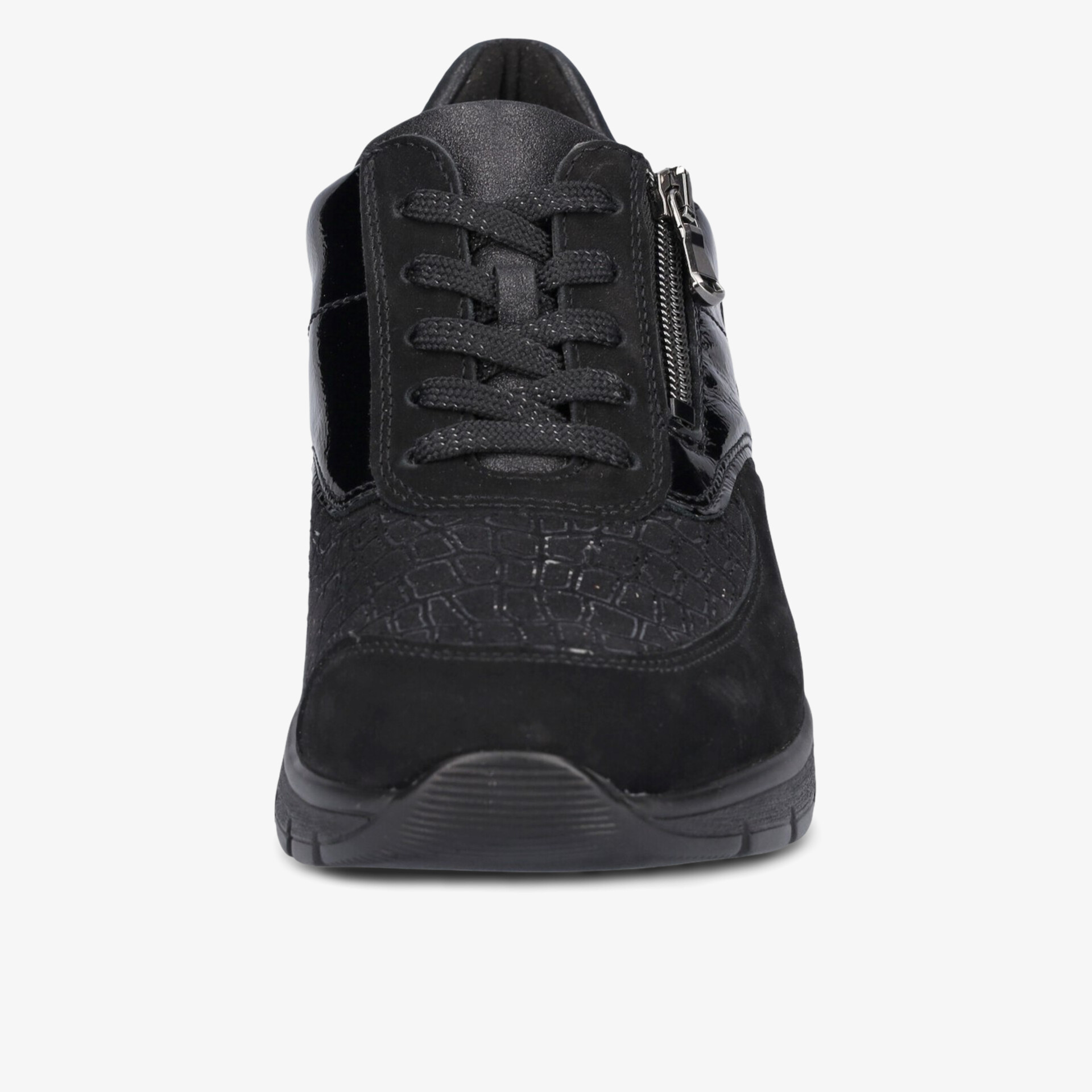 waldläufer Damen Halbschuhe schwarz