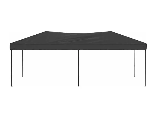 Tente de réception pliable Anthracite 3x6 m
