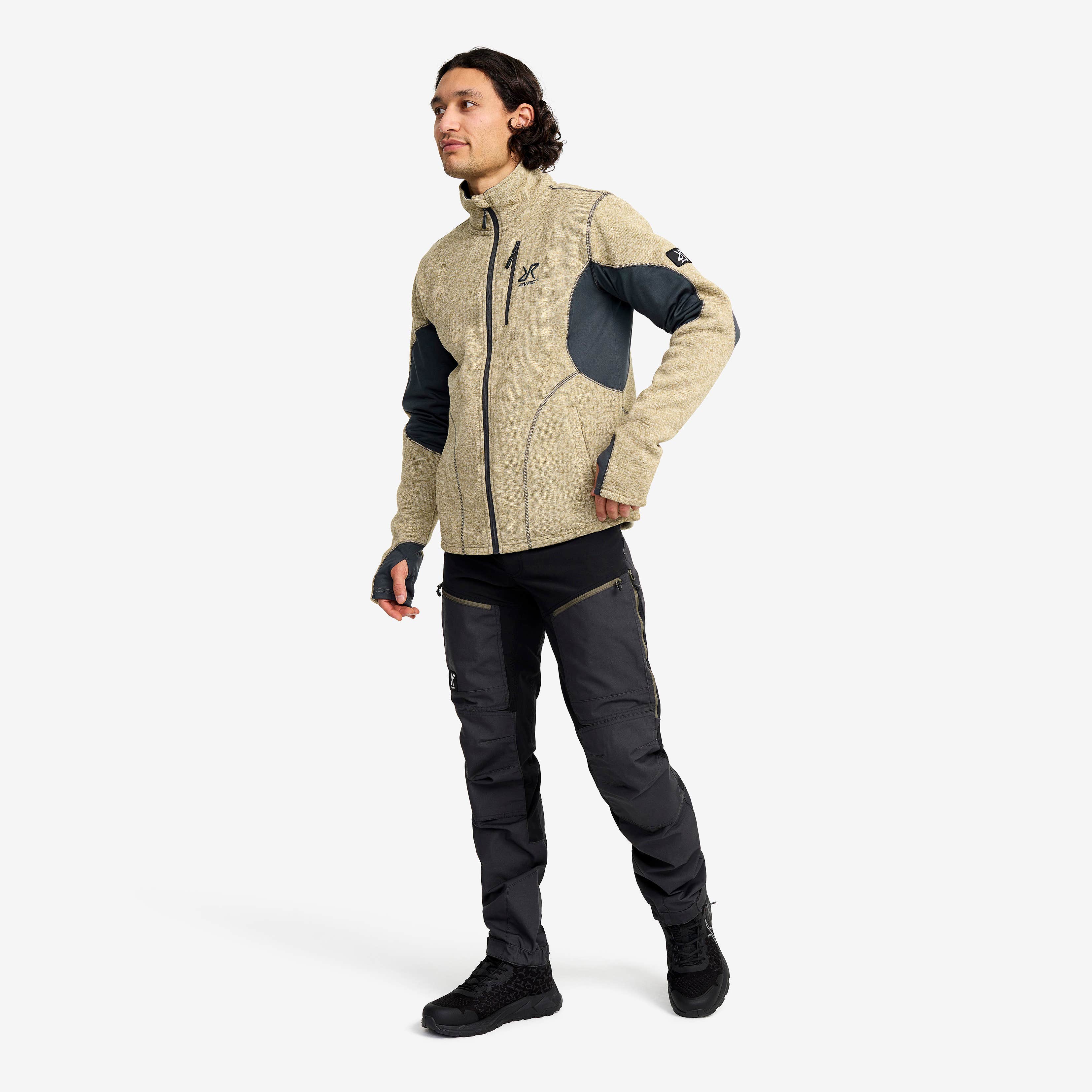 Fusion Fleece Herre Khaki