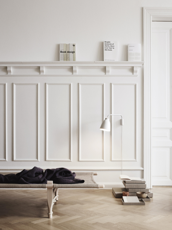 Fritz Hansen Caravaggio wandlamp wit