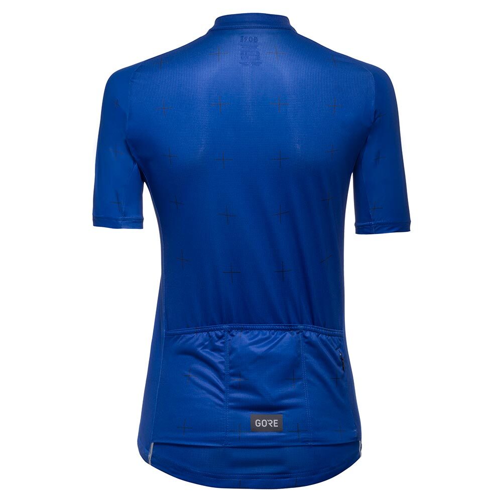 GORE Wear Daily Fietsshirt Korte Mouwen Blauw/Zwart Dames