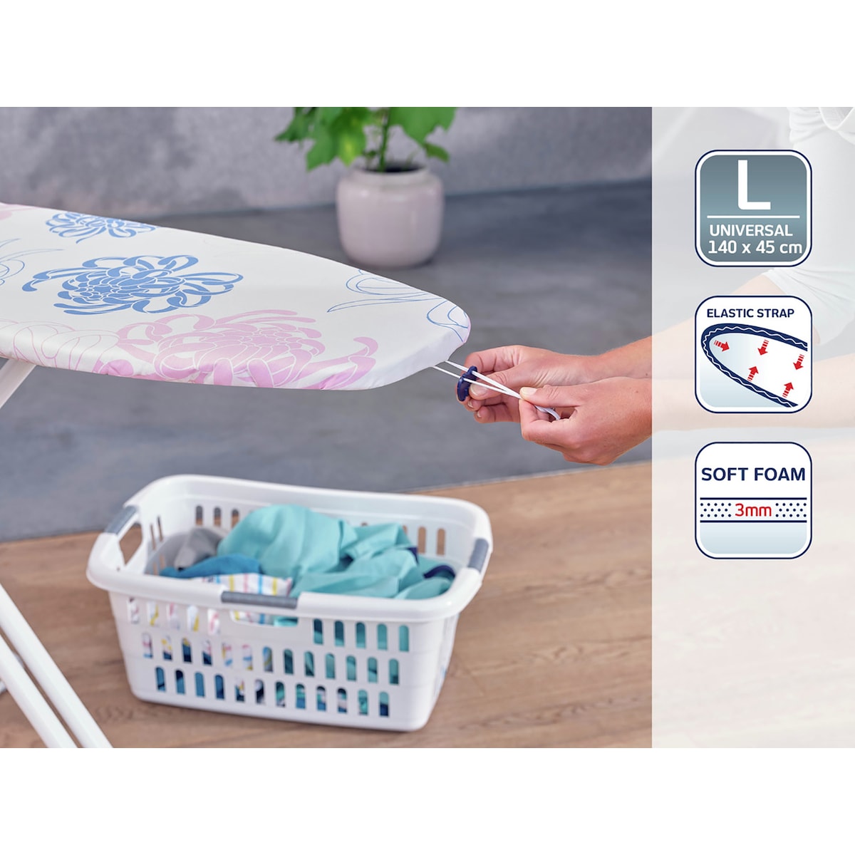 Leifheit Cotton Classic Universal x 140 x 45 cm