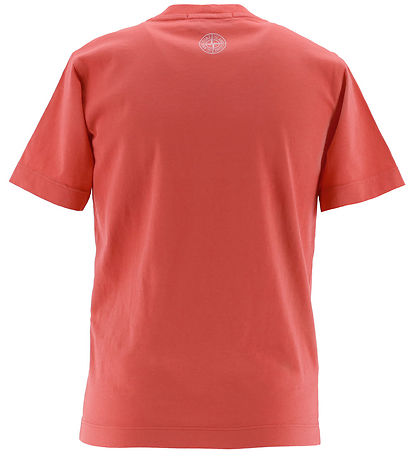 Stone Island T-Shirt - Geranie m. Print