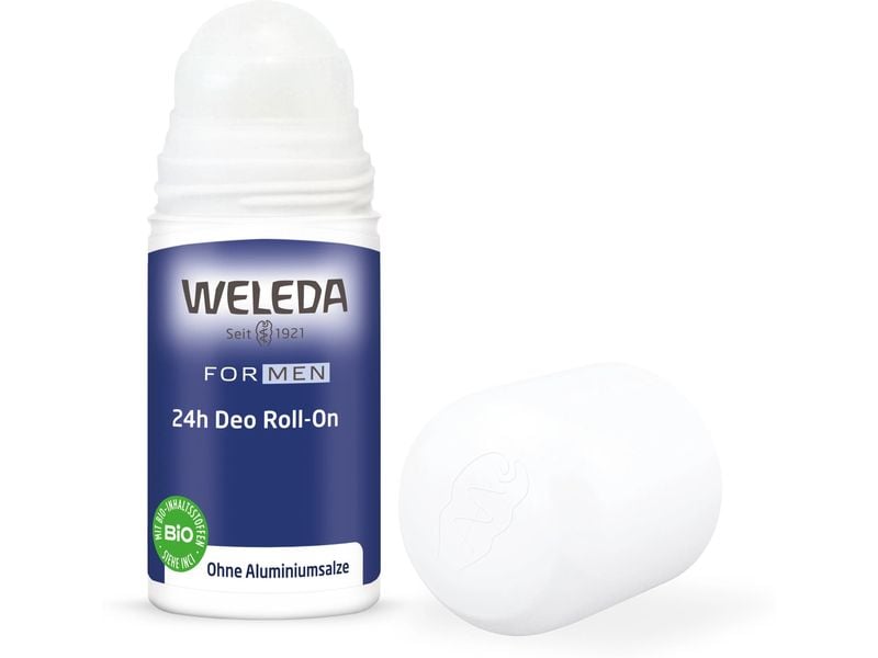 WELEDA Deo Roll-On Men 50 ml Natürliches Deo schützt auf natürliche Weise vor Körpergeruch