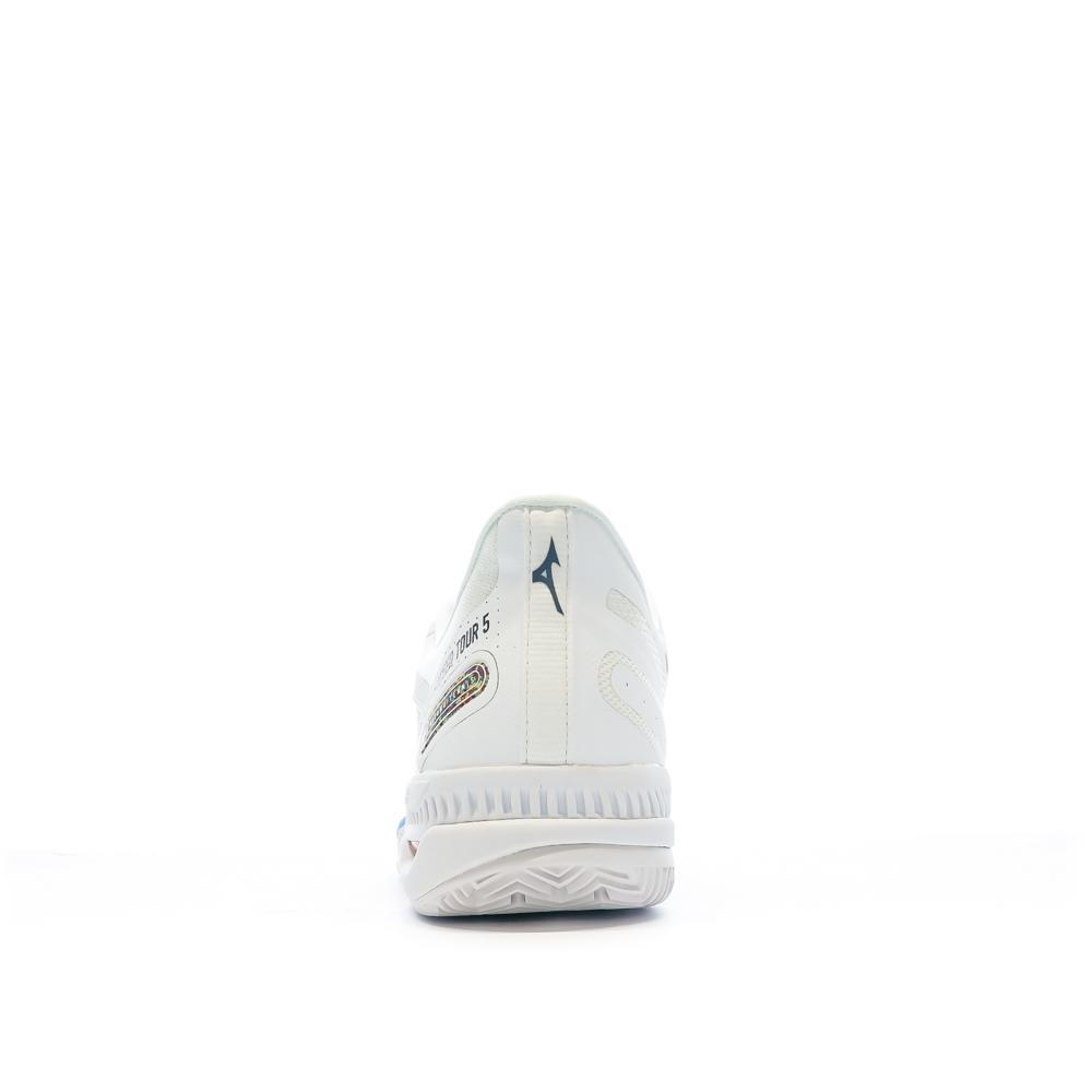 Mizuno Chaussures de tennis Blanc/Bleu Homme Mizuno Wave Exceed