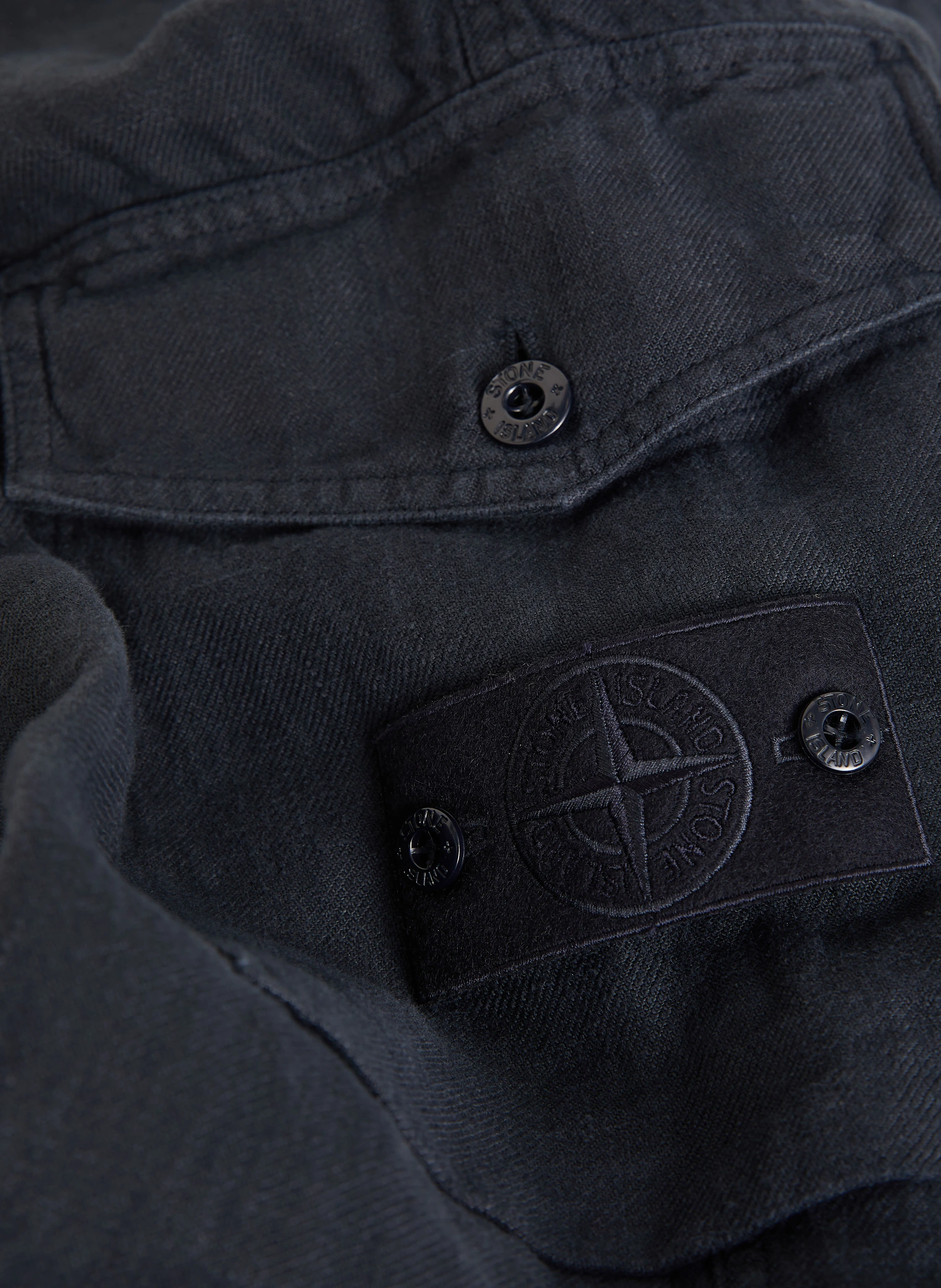 STONE ISLAND Cargohose GHOST Regular Fit aus Leinen