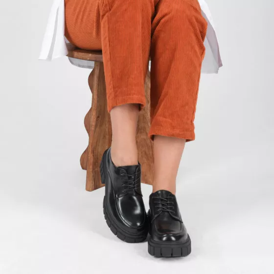 Derbies NOIR MERRY SCOTT
