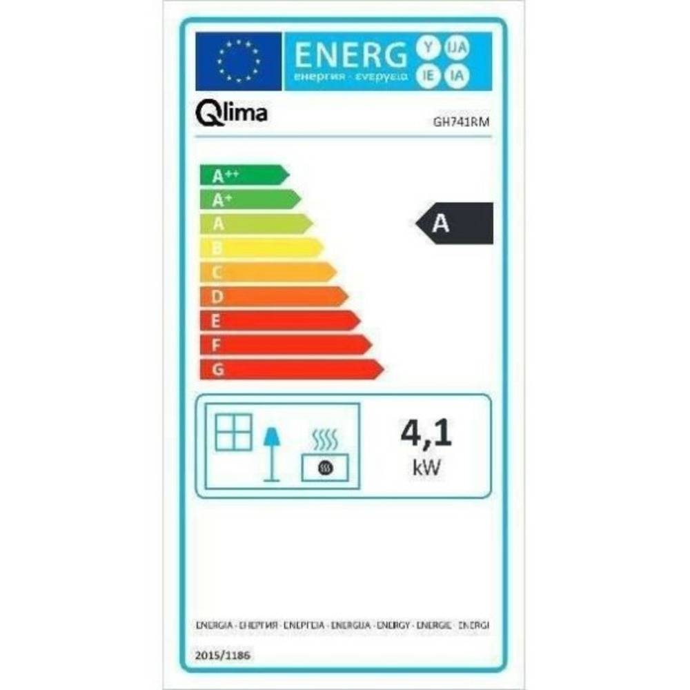 Gh741rm 4100 watts - mini poele a gaz infrarouge - butane - systeme ods - 3 puissances
