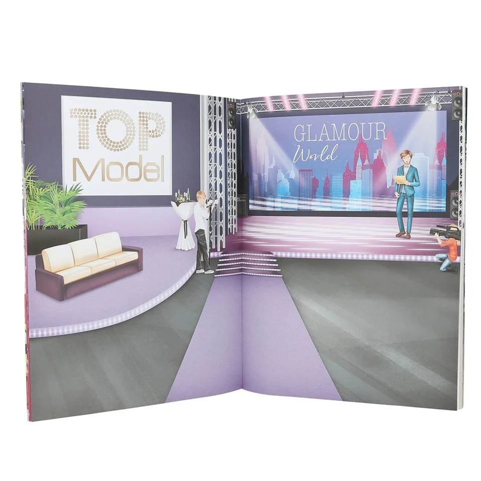 TOPModel - Glamour Stickerworld
