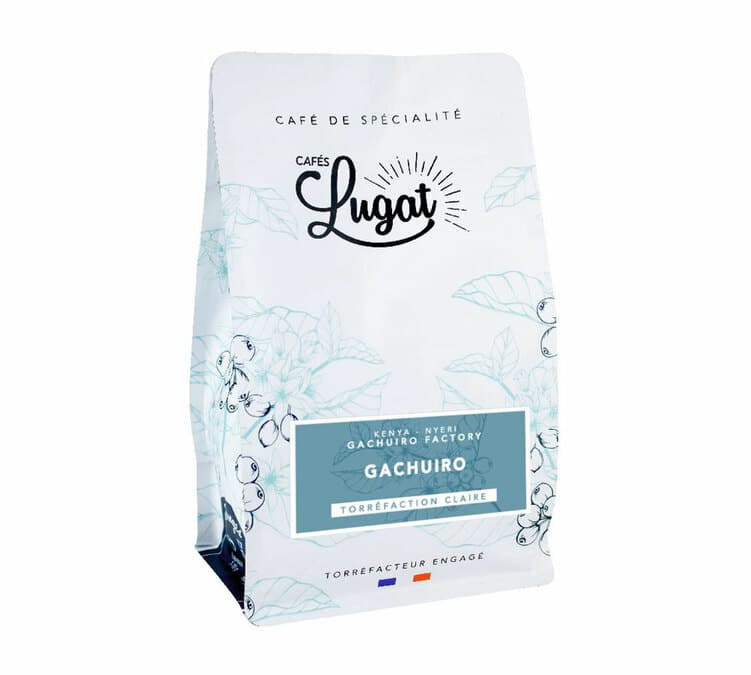 200 g Café en grain Gachuiro - CAFES LUGAT