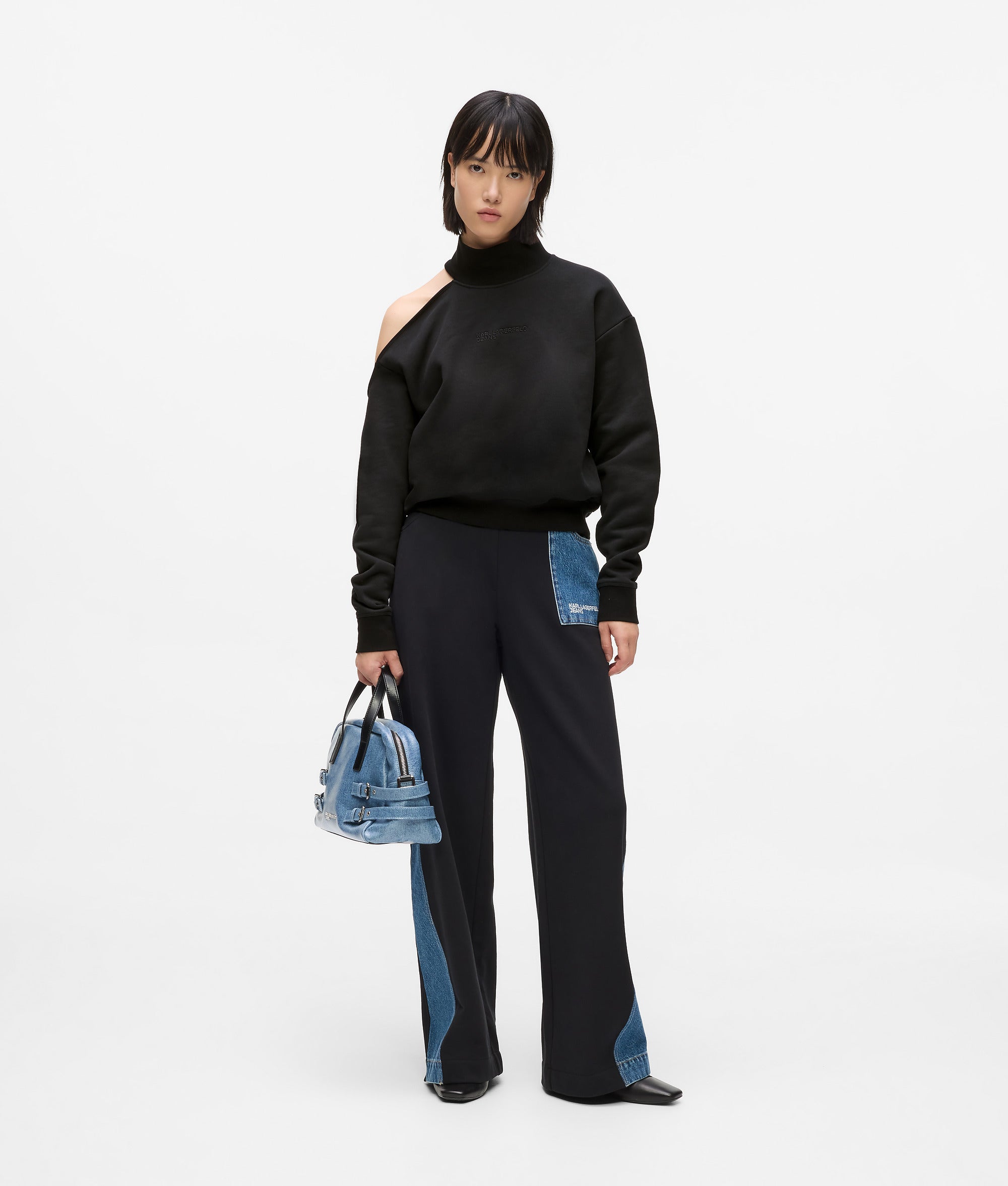 Uitgesneden sweatshirt