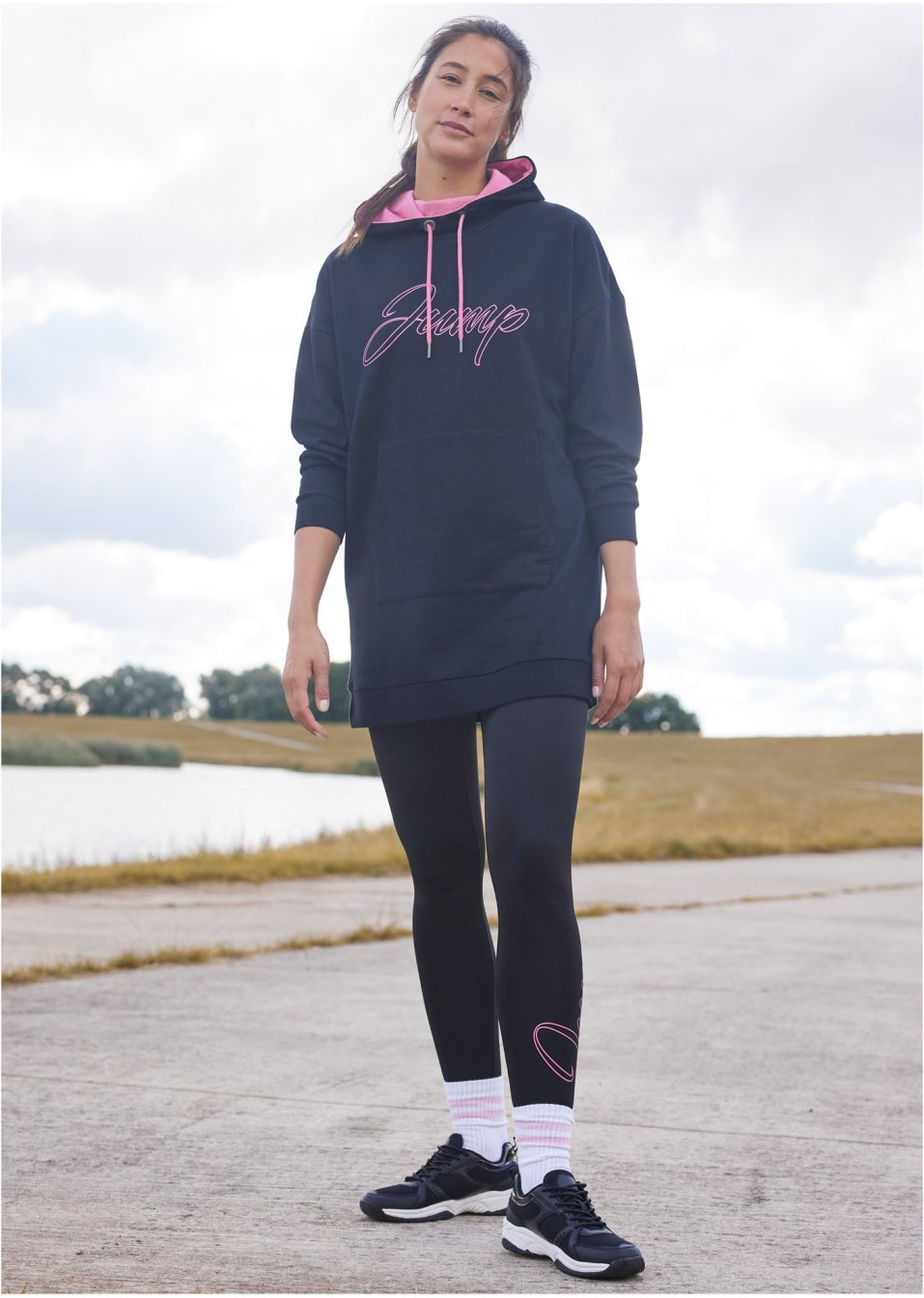 Sweat-shirt oversize avec poche kangourou
