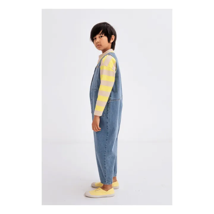 Repose AMS Salopette Denim Bio 90'S | Bleu