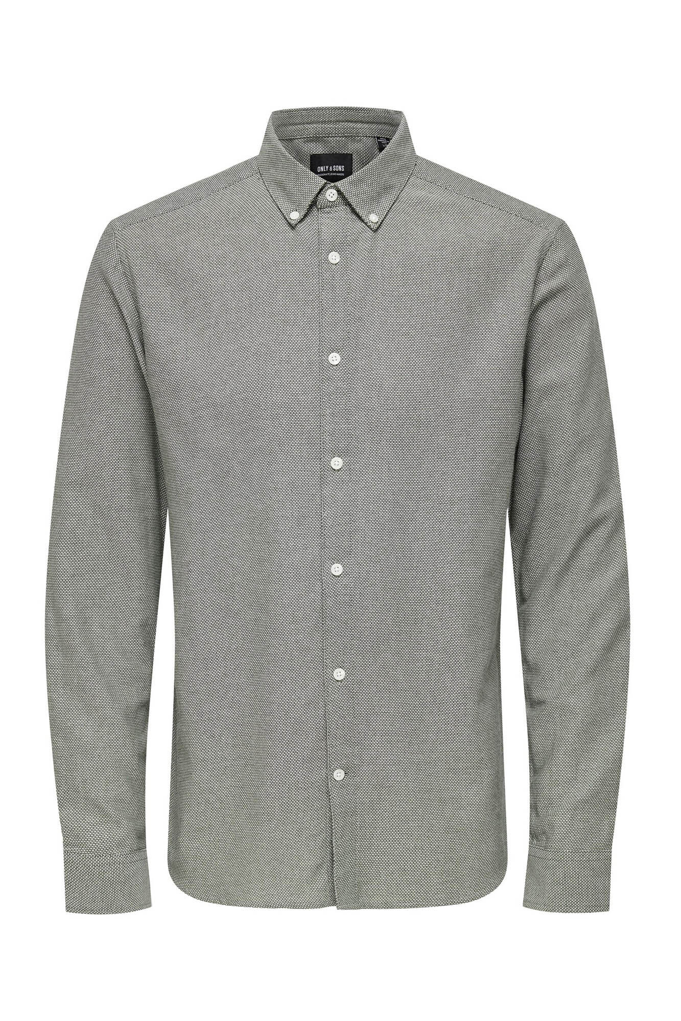Camisa casual slim
