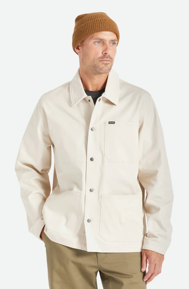 Brixton Survey X Chore Coat Beige