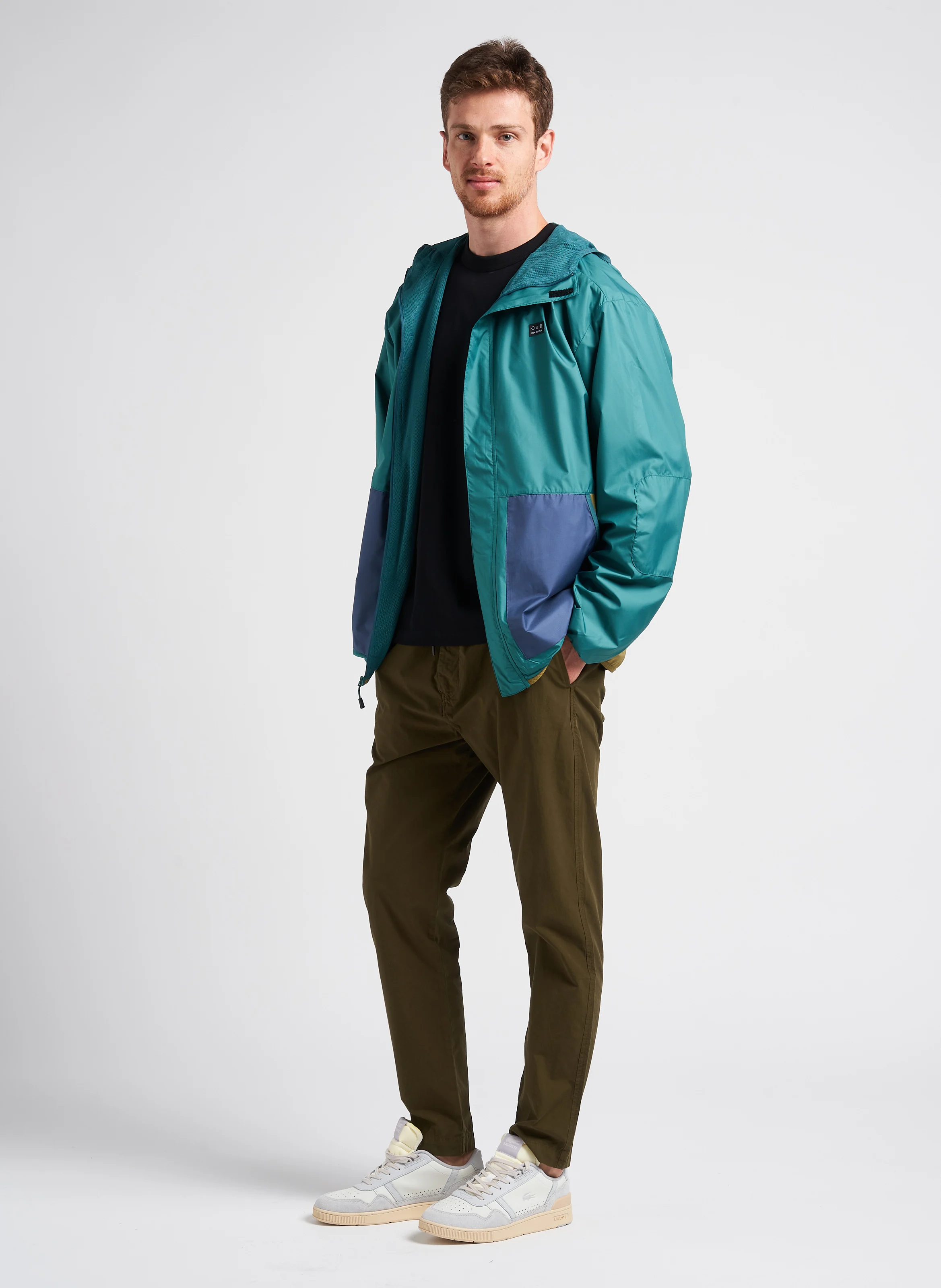 Veste coupe-vente à capuche| Beige