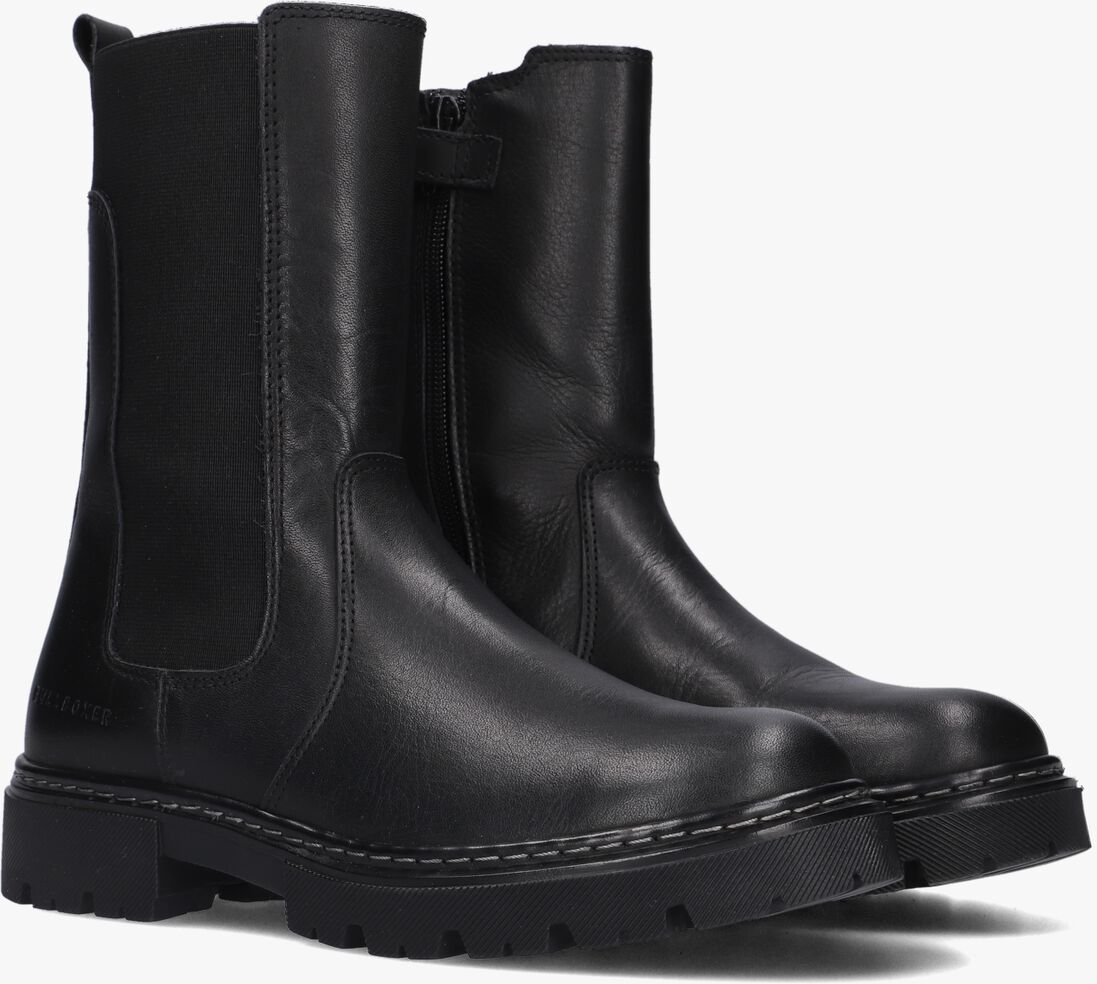 BULLBOXER zwarte bullboxer chelsea boots ajs504