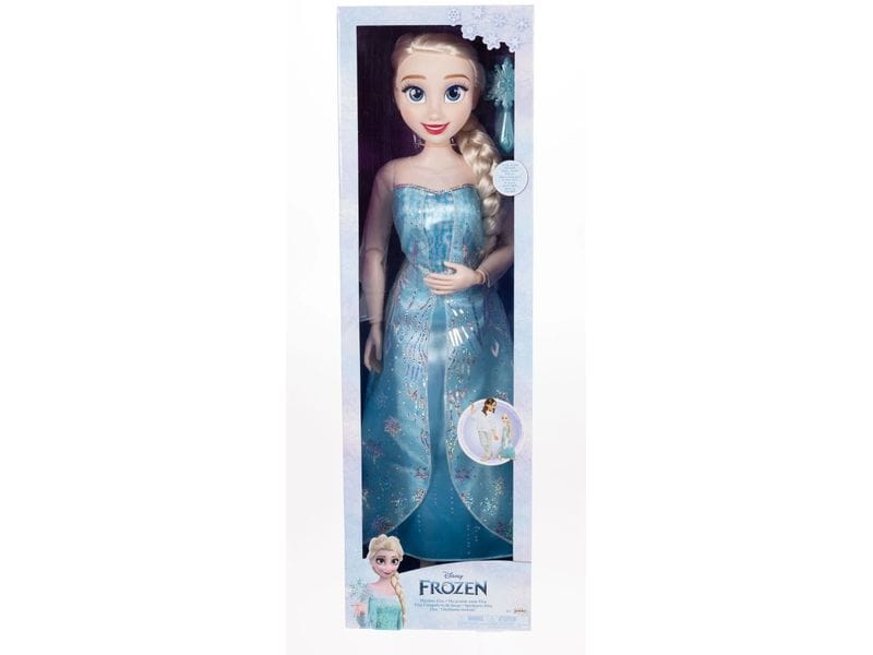 JAKKS Pacific Puppe Disney Princess Elsa 80 cm Spielpuppe