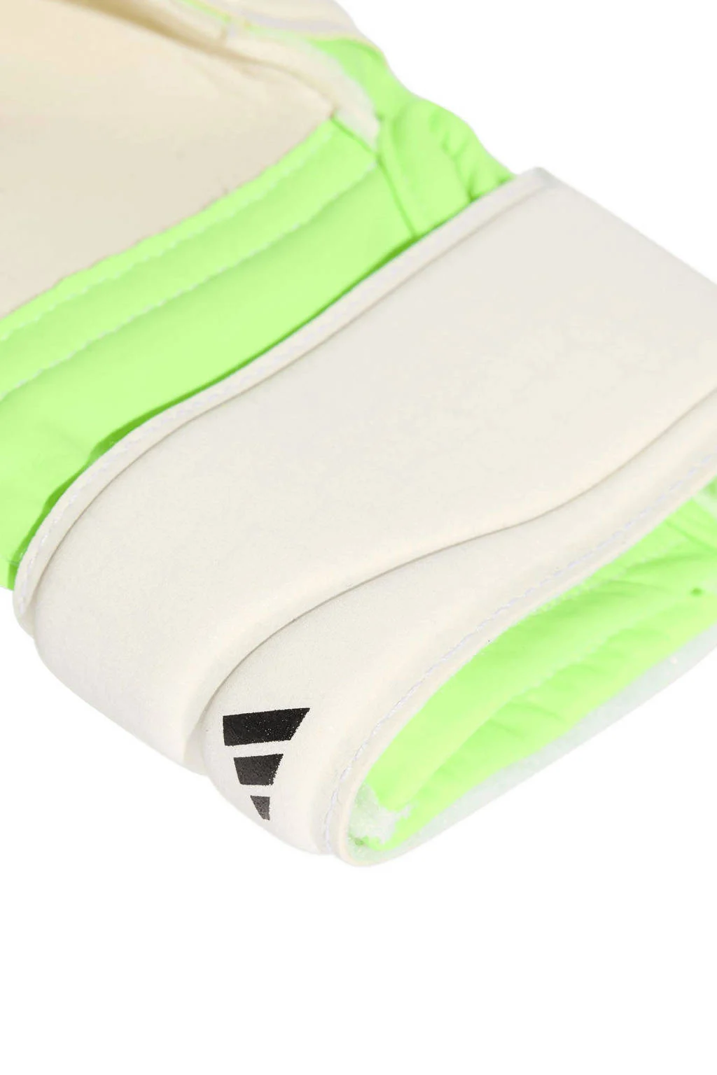 adidas Performance junior keepershandschoenen Predator Match Fingersave lichtgroen/wit