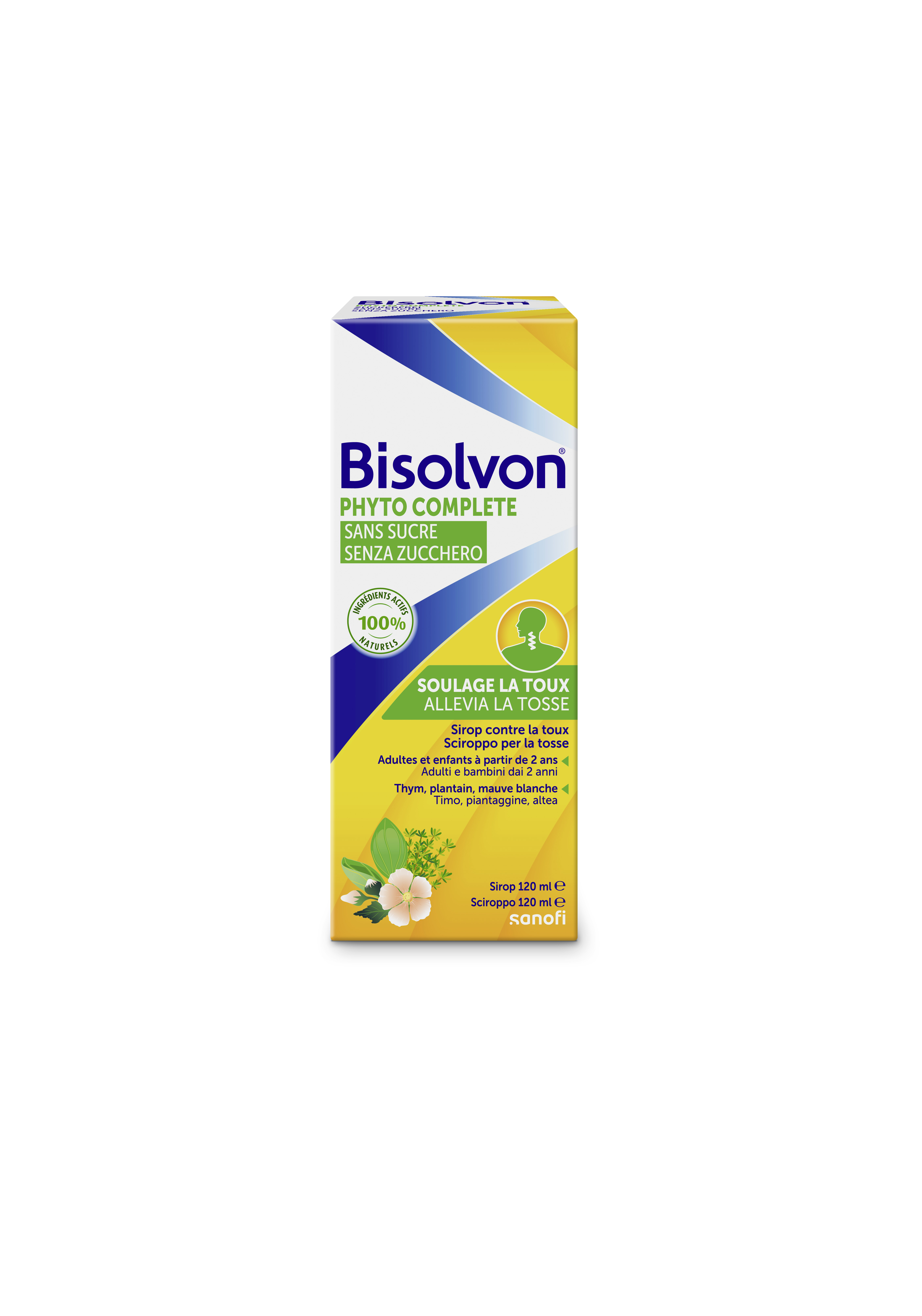 Bisolvon Phyto Complete Hustensirup<br>120 ml, Flasche, Sirup, zuckerfrei