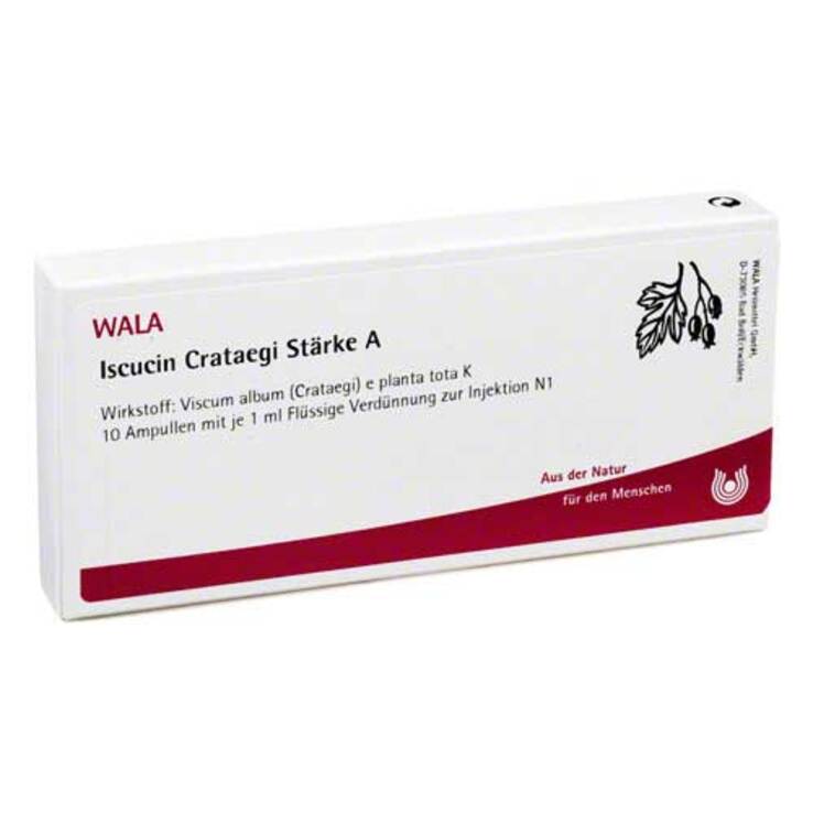 Iscucin Crataegi Stärke A Ampullen, 10X1 ml