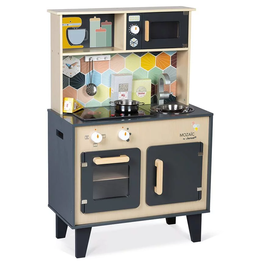 GRANDE CUISINE MOZAIC -EN BOIS