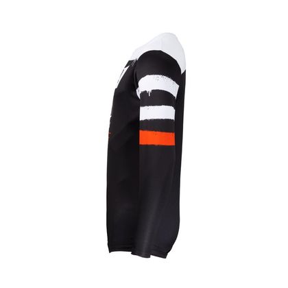 Maillot cross Pull-in TRASH ENFANT - Noir / Orange