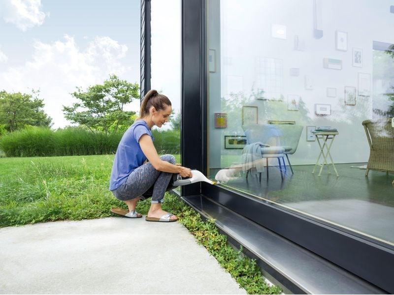 Kärcher Fenstersauger WV 6 Plus Schwarz/Weiss Akku-Fensterreiniger