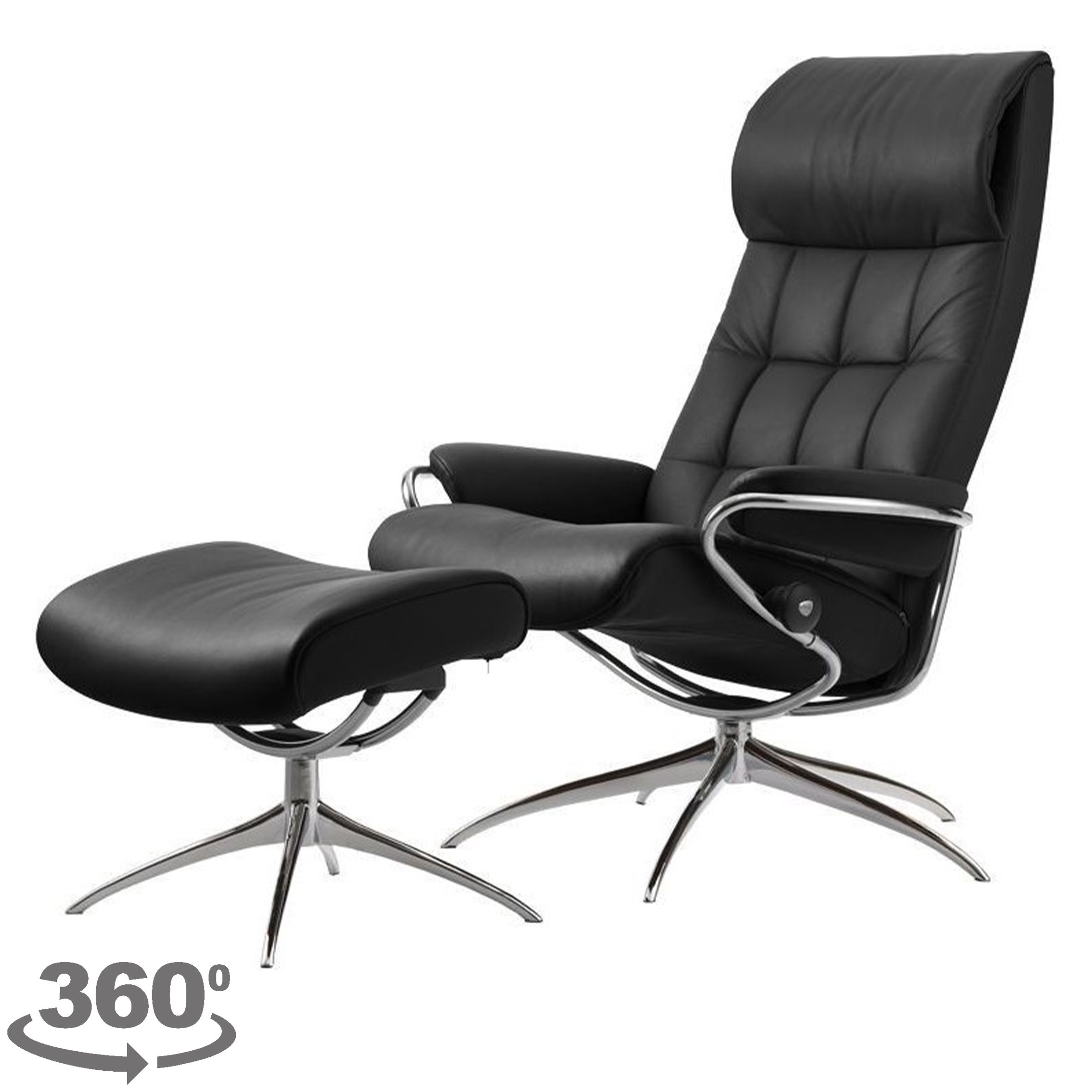 Relaxfauteuil  London HighBack  | StresslessB80 x D74 x H111 cm