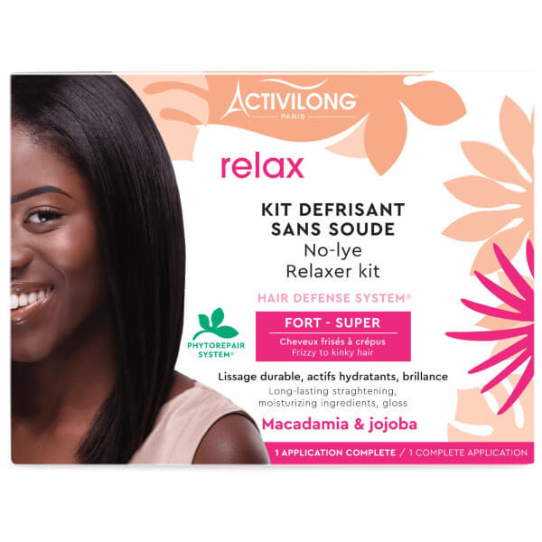 Kit de défrisage sans soude fort Relax Activilong