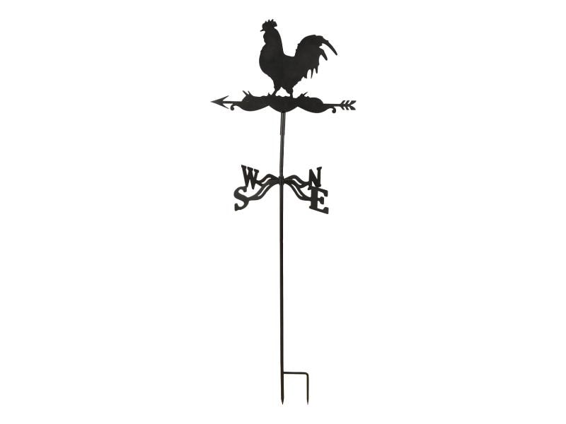 Esschert Design Gartenstecker Wetterhahn Metal Passt perfekt zu Ihrer Gartendeko