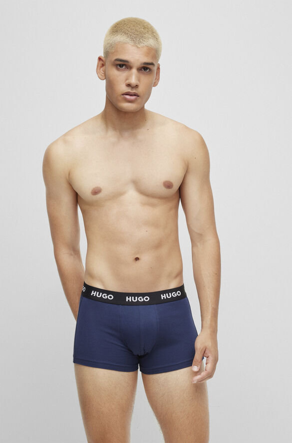 BOSS TRUNK TRIPLET PACK Navy