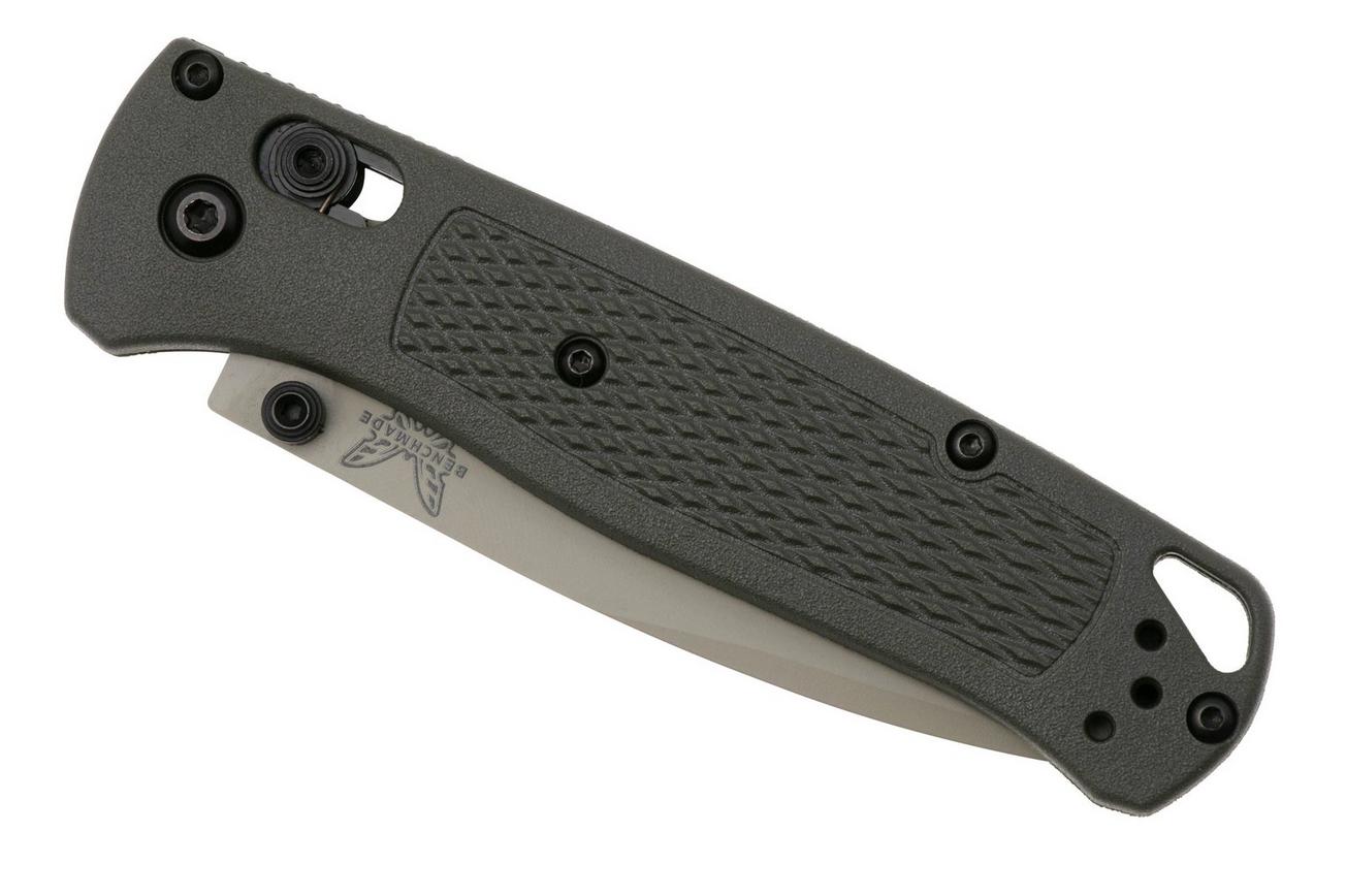 Benchmade Bugout 535TN-11 Cerakote S30V, Dark Olive Grivory, zakmes