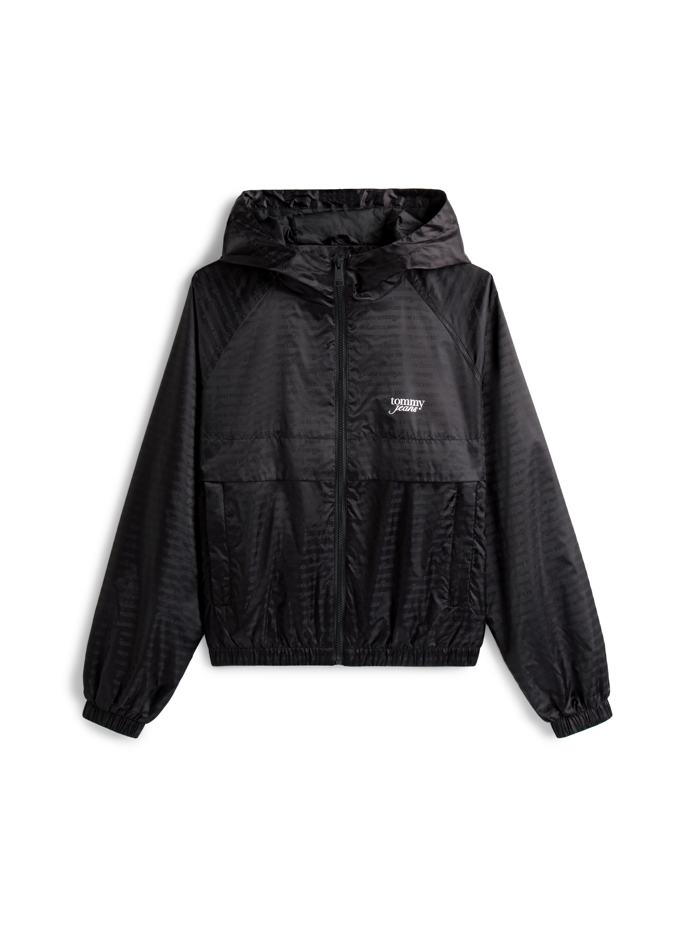Tommy Jeans Windbreaker »TJW JACQUARD WINDERBREAKER« mit Kapuze