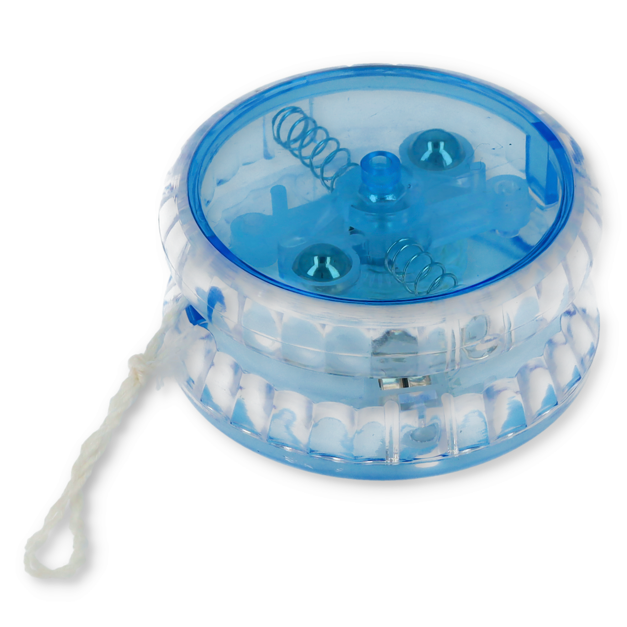 LED Trick YoYo Spiel mit Beleuchtung für Kinder / Erwachsene - Blau