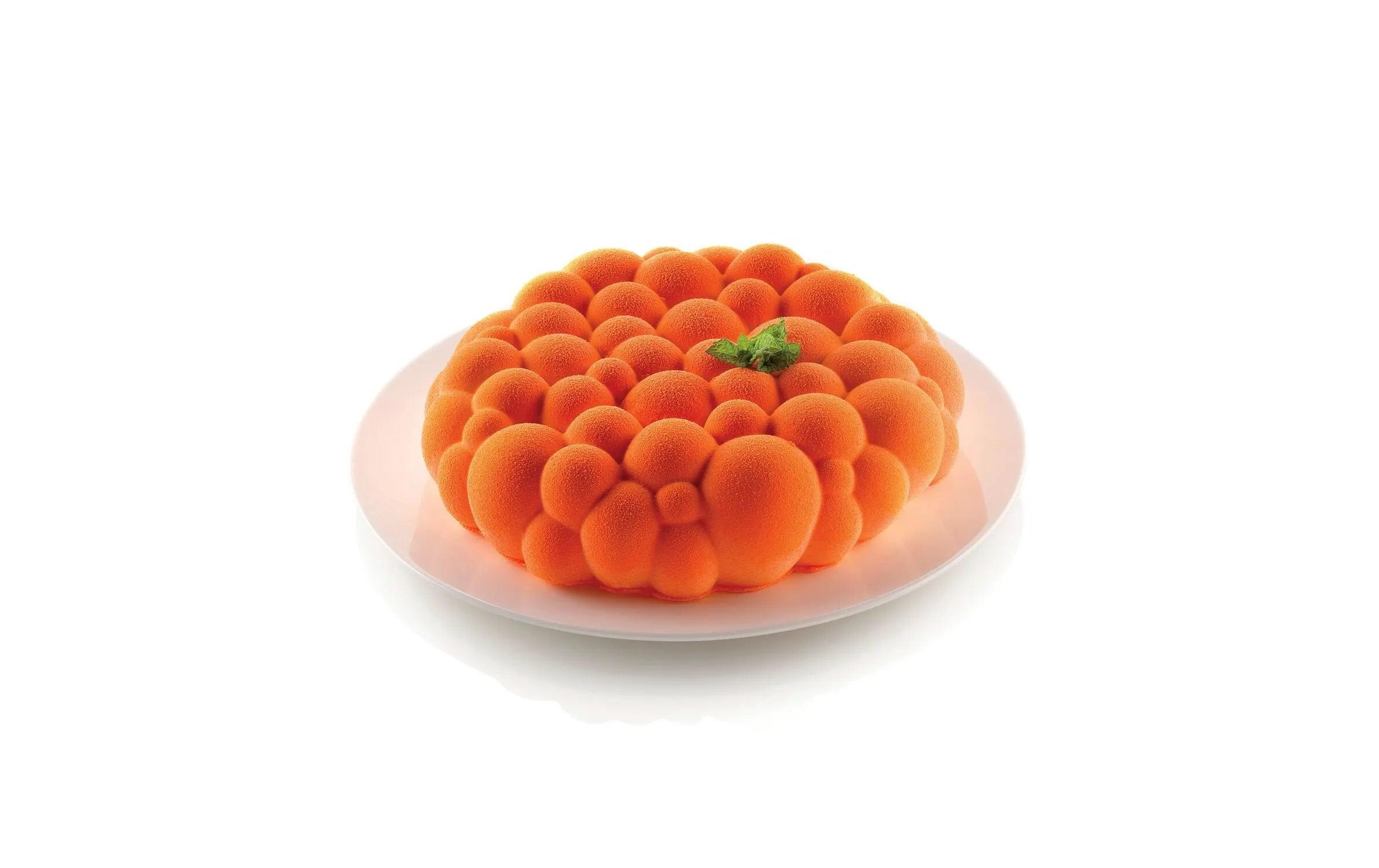 Motiv-Backform Silikonbackform Bubbles Ø 22 cm, BeigeBackform für einen tollen Kuchen mit der Optik von Bläschen