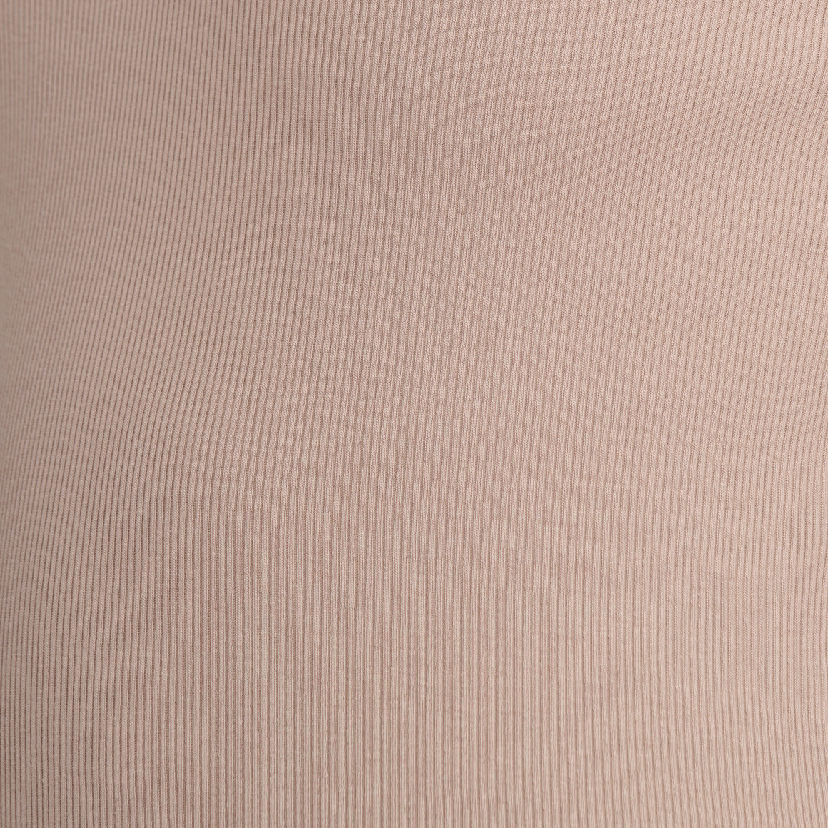 Gina Collection Damen Top mit Rippstruktur beige