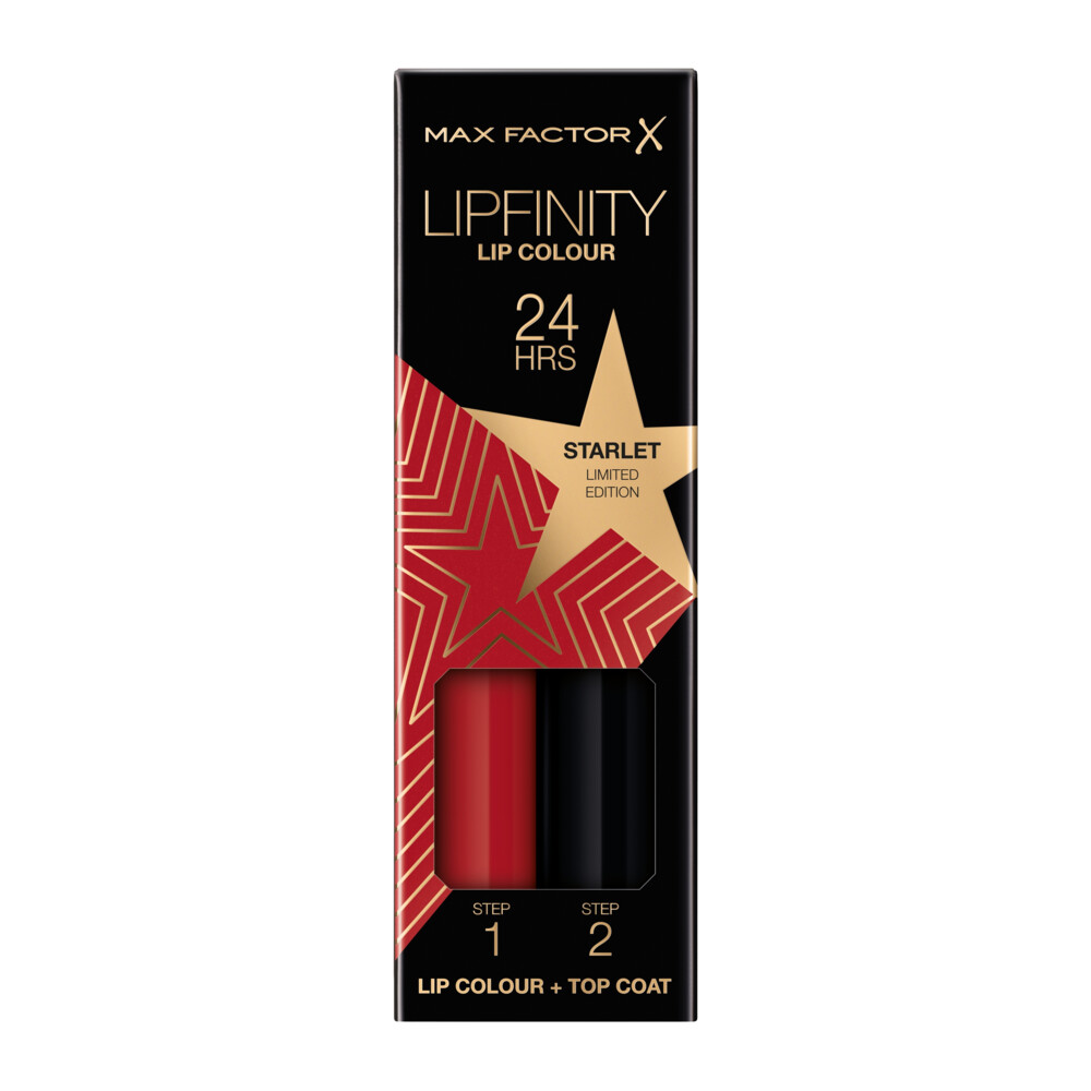 Max Factor Lipfinity Liquid Lipstick Limited Edition 088 Starlet2,3 ml