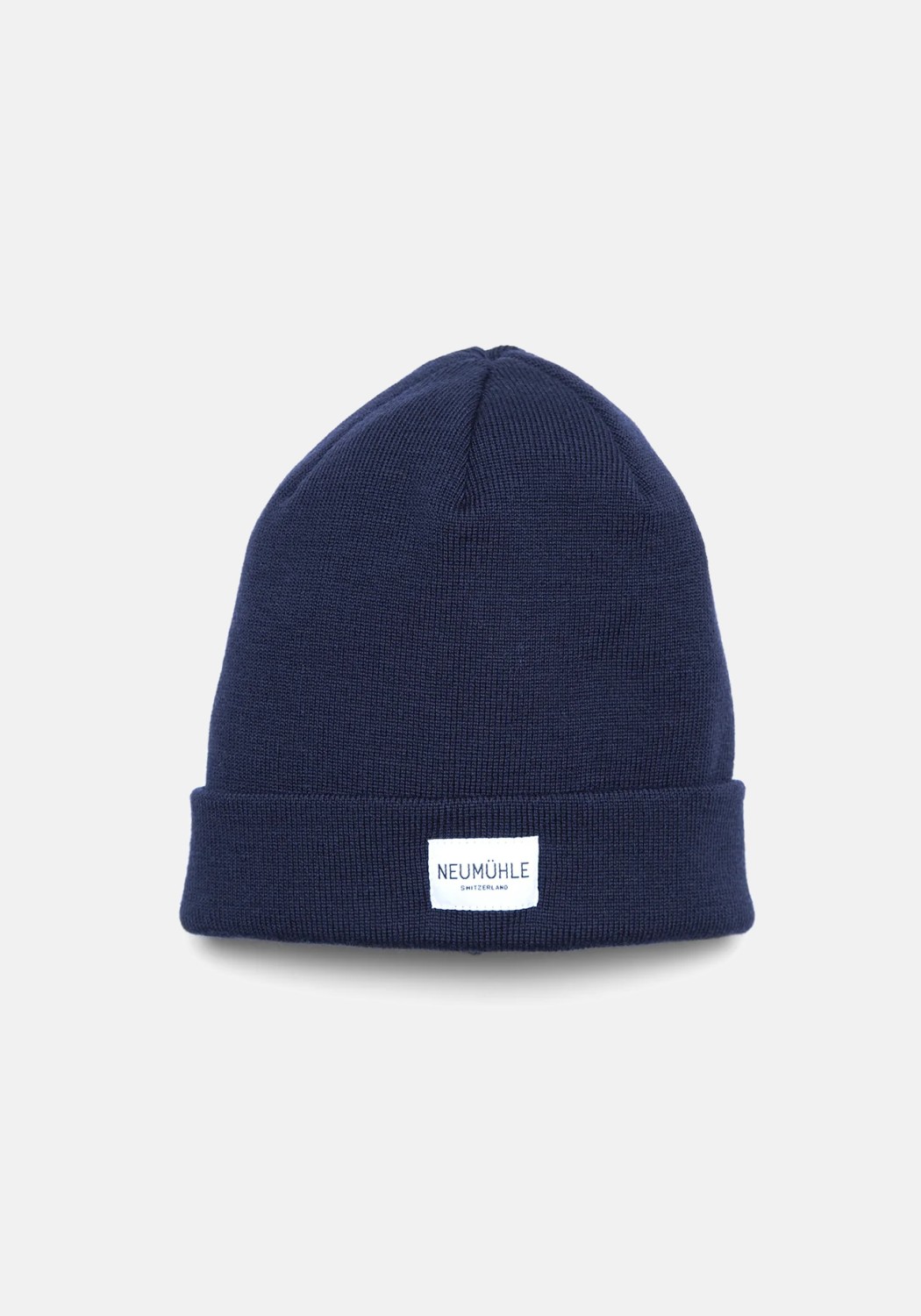 Neumuhle Wollmütze Kiel Organic Merino Deep Sea