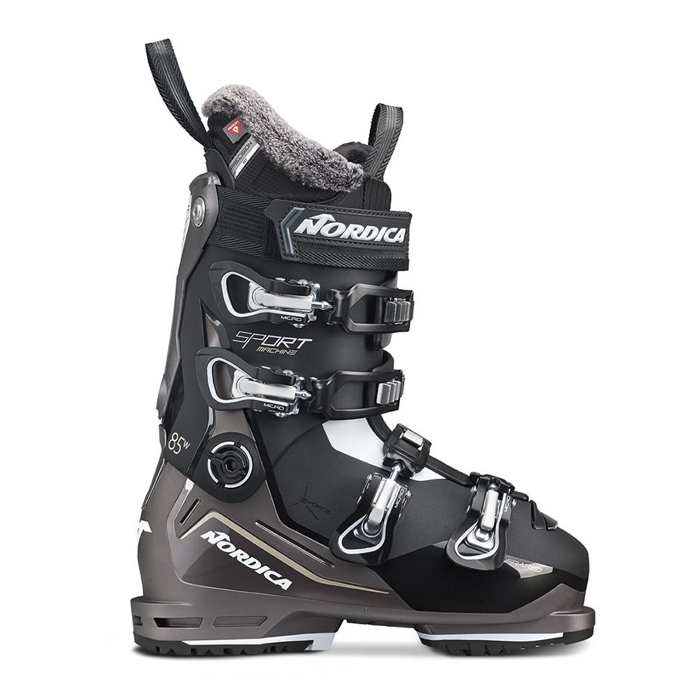 Nordica SPORTMACHINE 3 85 W (GW) - Chaussures ski Femme noir/bronze/blanc