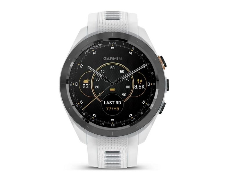 GARMIN Sportuhr Approach S70 White Golf GPS-Sportuhr
