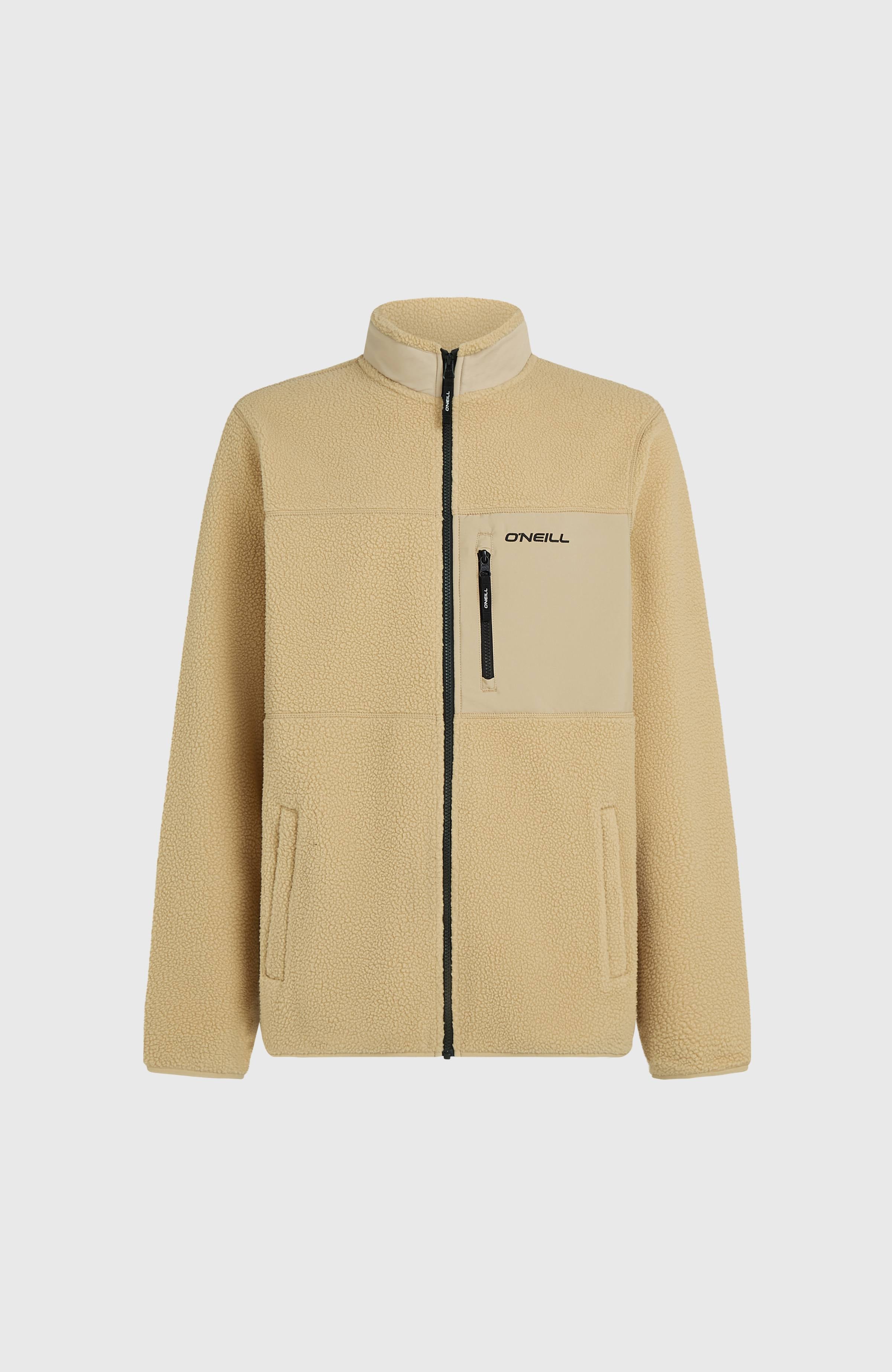 Must-Have High-Pile fleecevest met volledige rits