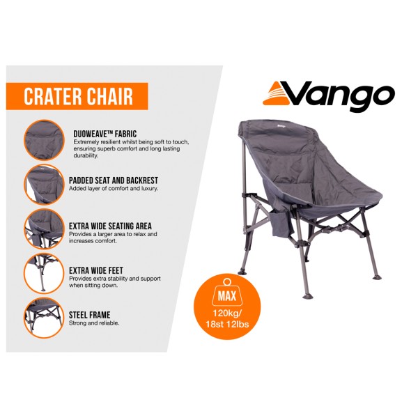 Vango - Crater Chair - Chaise de camping