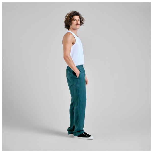 DEDICATED - Pants Borrby Linen - Pantalon de loisirs
