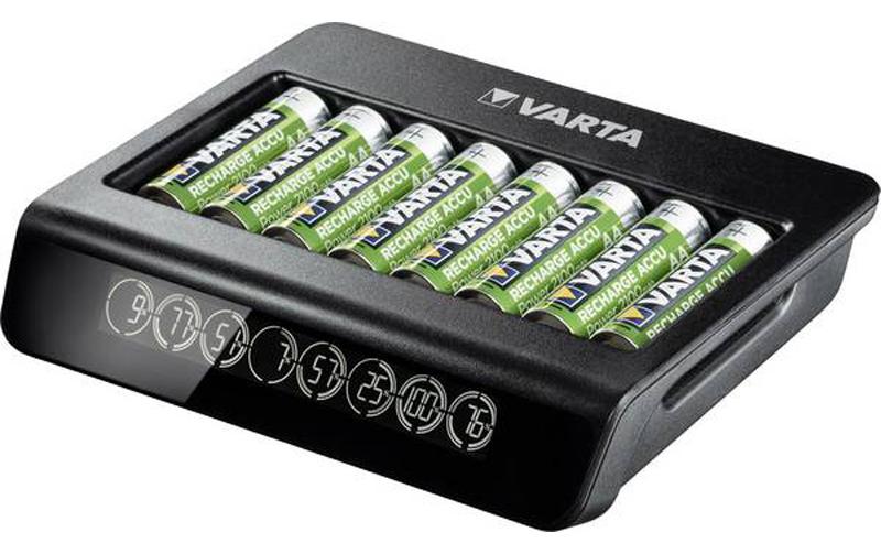 Ladegerät LCD Multi Charger+Ladestation für Nickel-Metallhydrid-Akkus (NiMH)