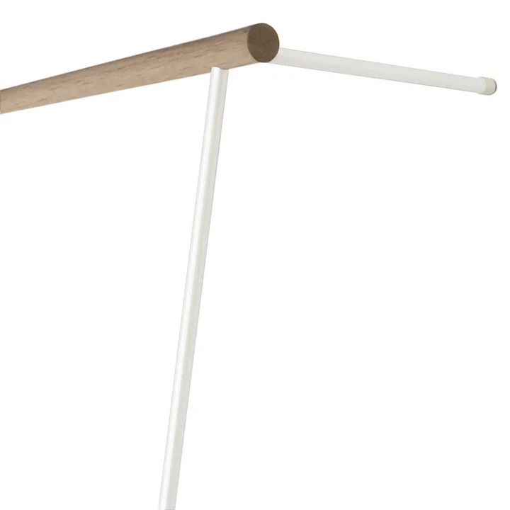 Roomsafari - Little Leanon II Stummer Diener L 100 cm, Eiche / weiss