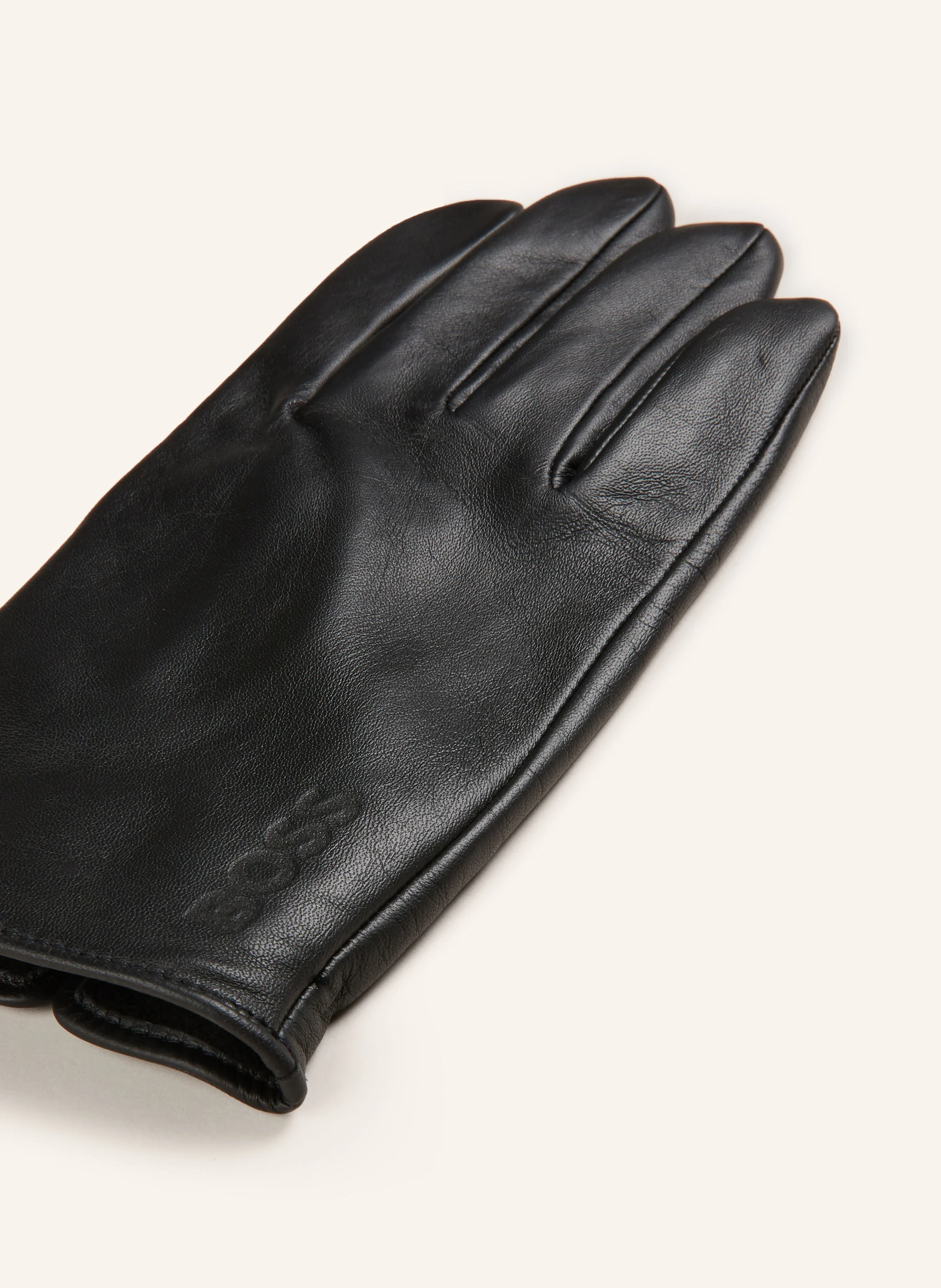 BOSS Lederhandschuhe GLOVE mit Touchscreen-Funktion