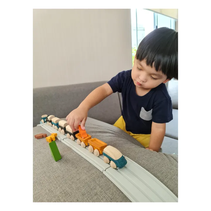 Plan Toys Train locomotive en bois