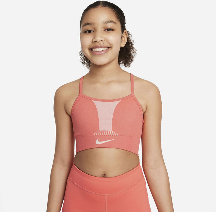 Nike Dri-FIT Indy sports bh Orange
