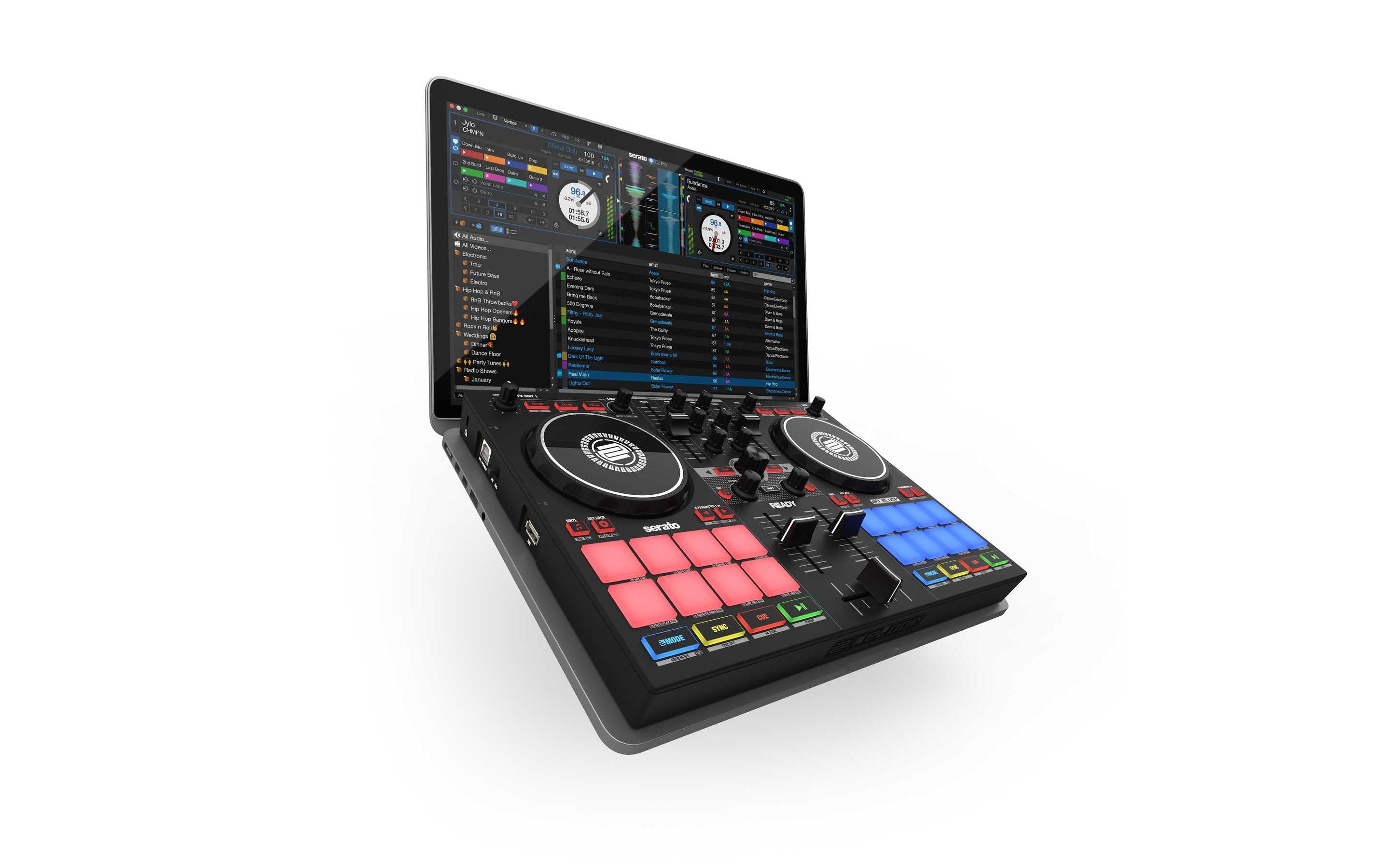 DJ-Controller Ready<br>Kleine Grösse, grosse Möglichkeiten